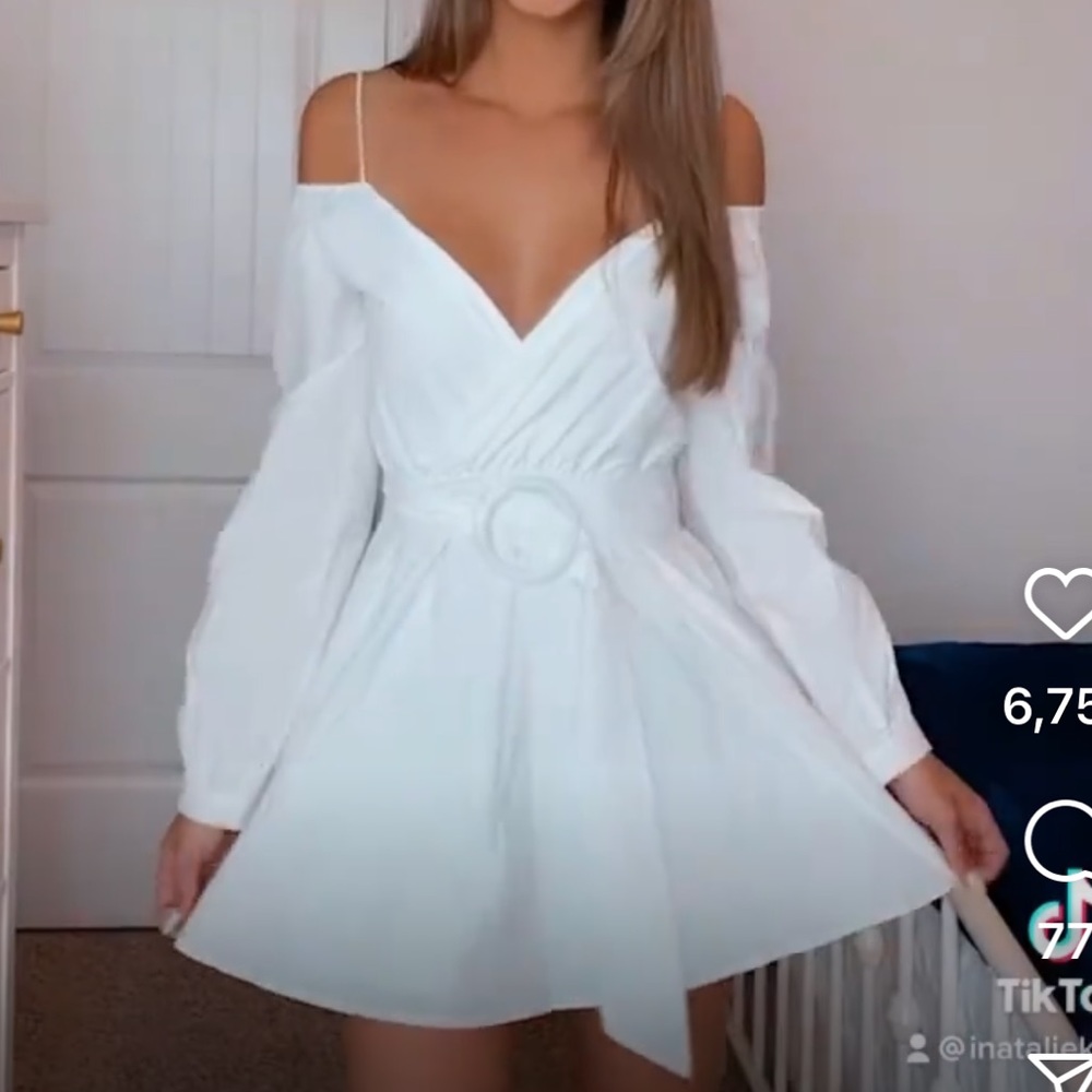 Superdown white dress